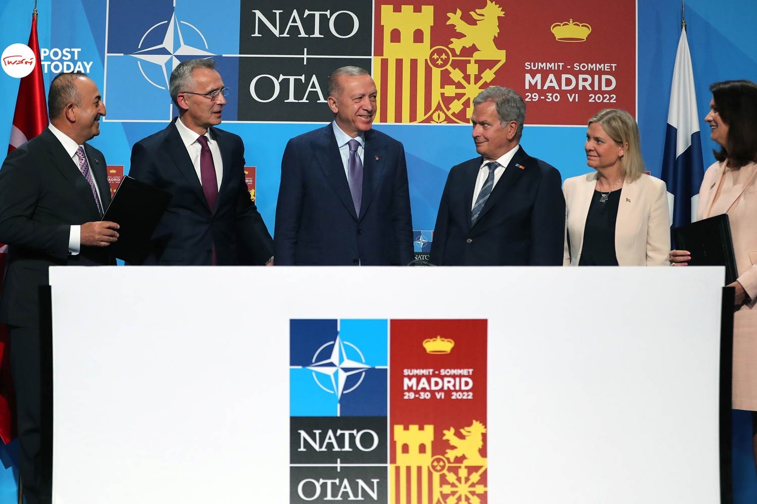 ตุรเคียยอมถอย ไม่ขวางสวีเดน-ฟินแลนด์เข้าร่วมนาโตแล้ว