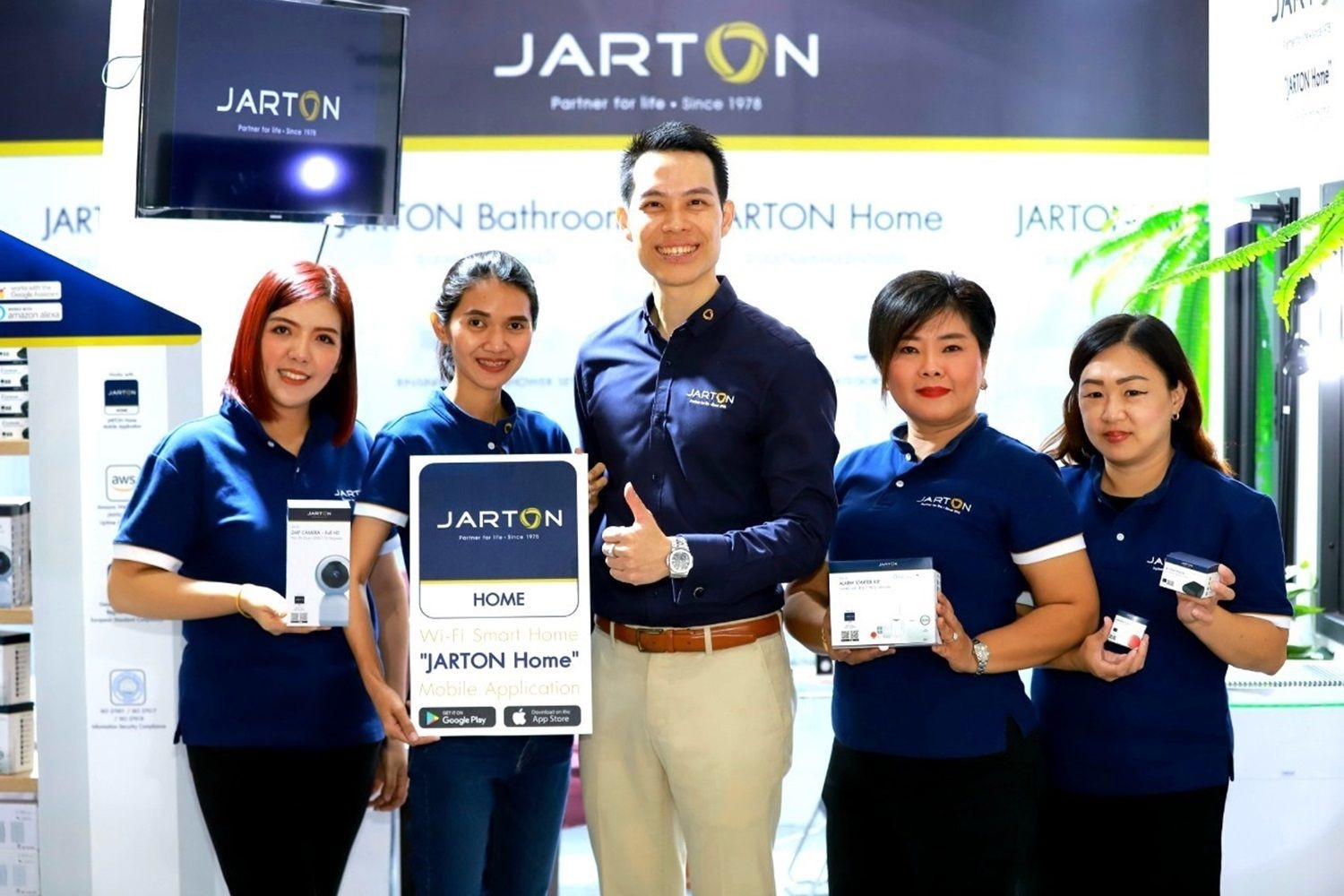 "JARTON”ขน“SMART HOME SOLUTION”ร่วมงานบ้านและสวนแฟร์ Mid Year 2019